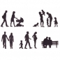 Preview: Patchwork Cutter - Family Silhouette Set